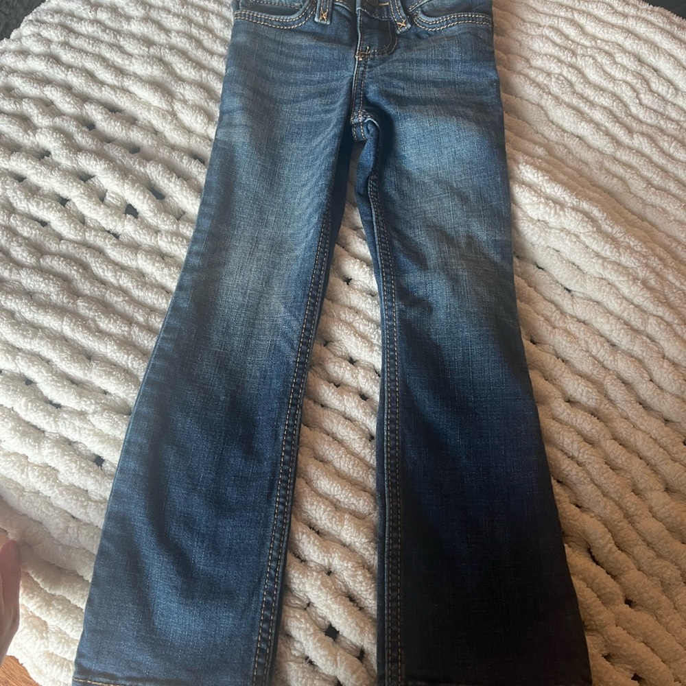 Wrangler jeans little girl 5 slim